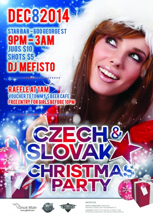 CZECH & SLOVAK XMAS Party 2014 Sydney