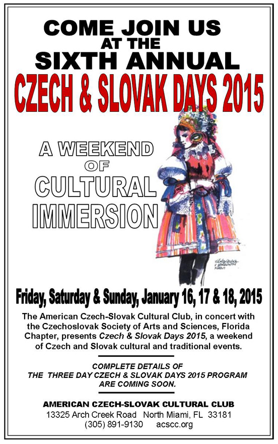 Czech & Slovak Days  2015 North Miami