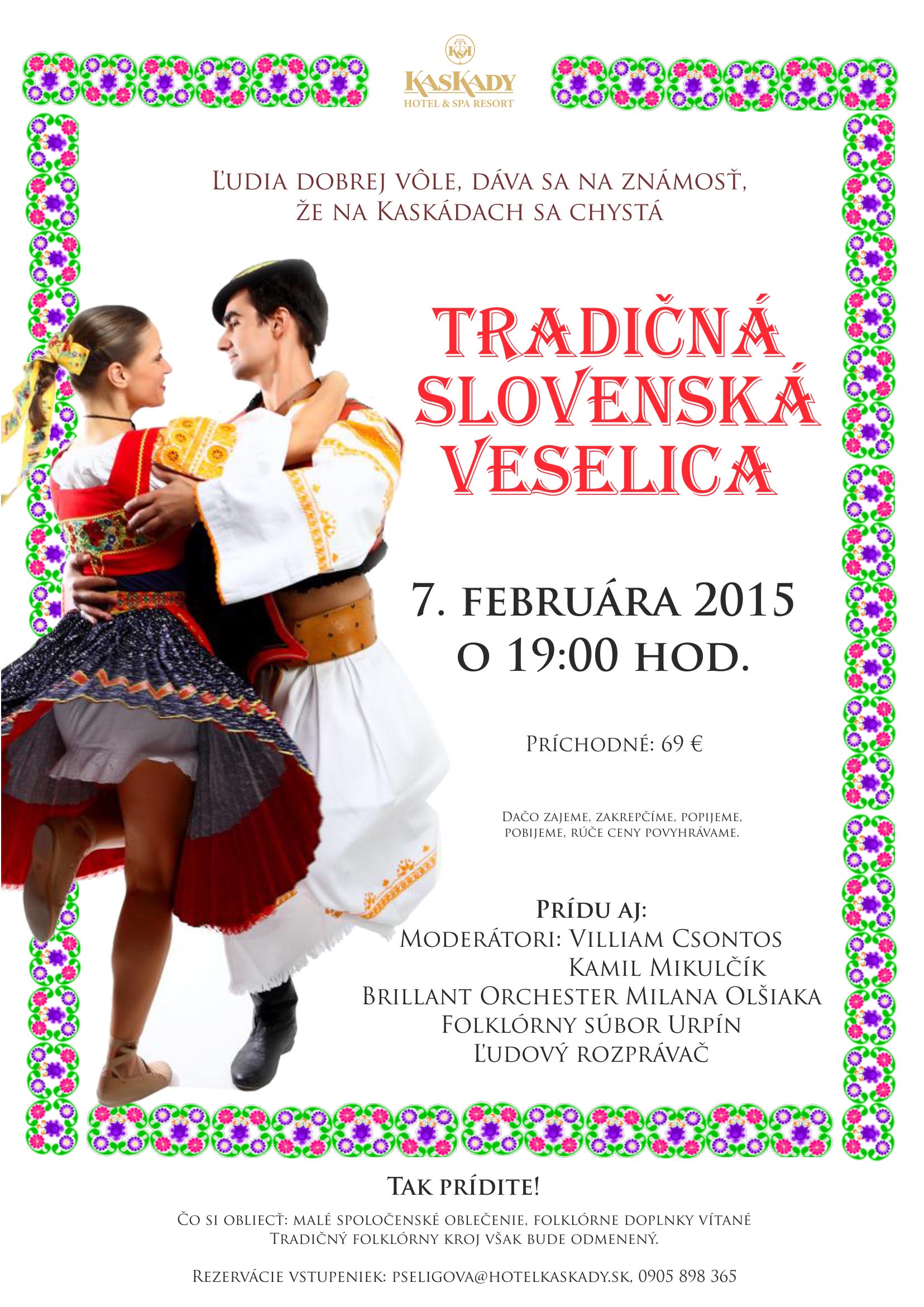 Tradičná slovenská veselica Sliač - Sielnica