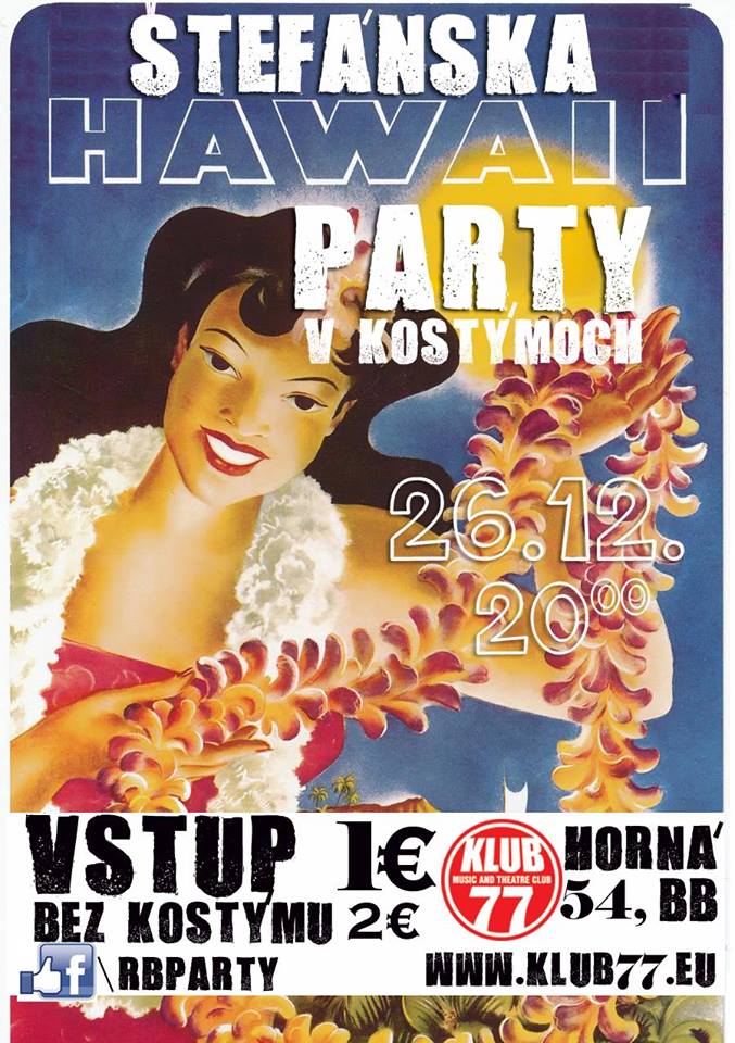 Štefánska Hawai párty v kostýmoch Banská Bystrica