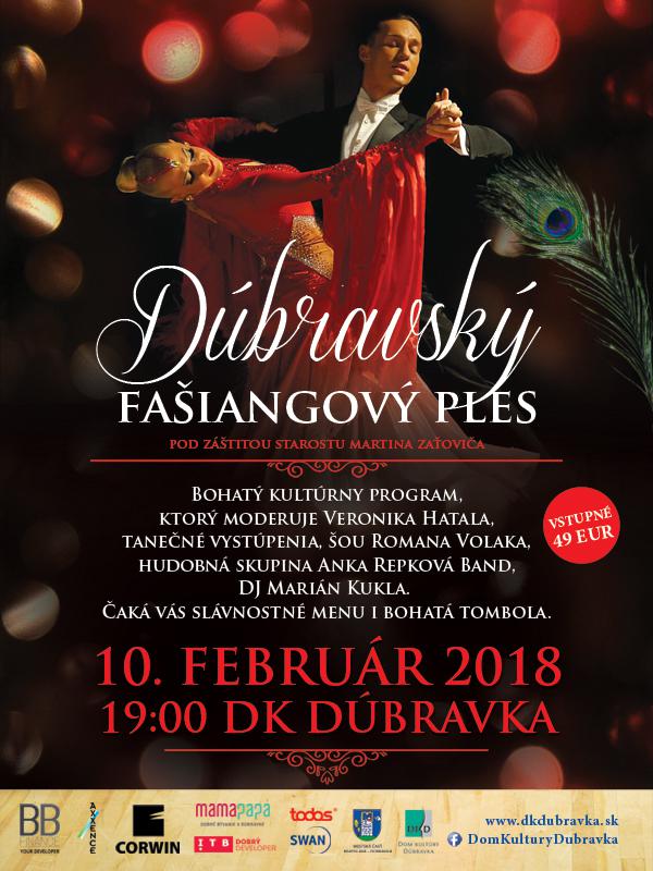 Dúbravský fašiangový ples Bratislava - Dúbravka