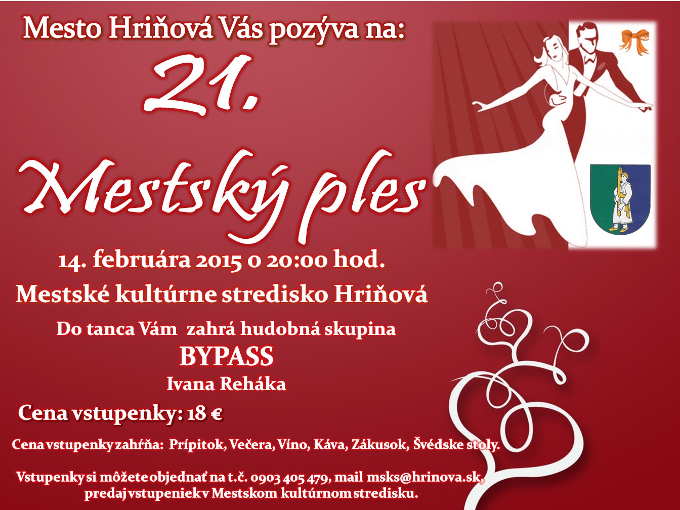 21. mestsk ples Hriov 2015