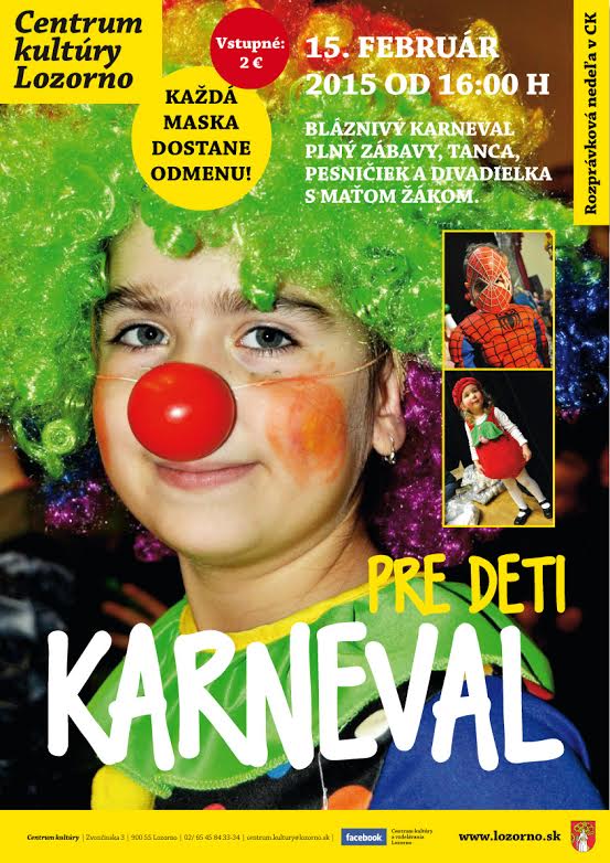 Karneval pre deti Lozorno