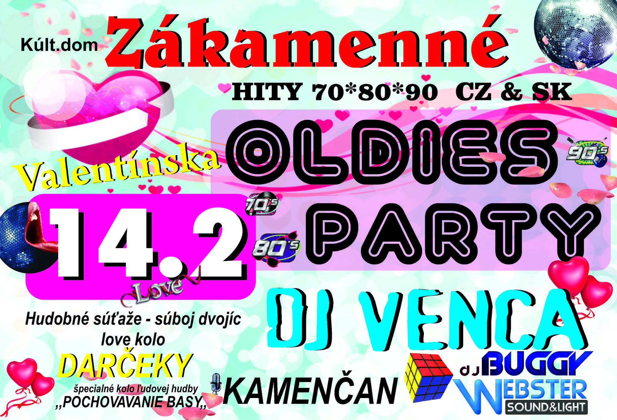 Oldies party Zkamenn