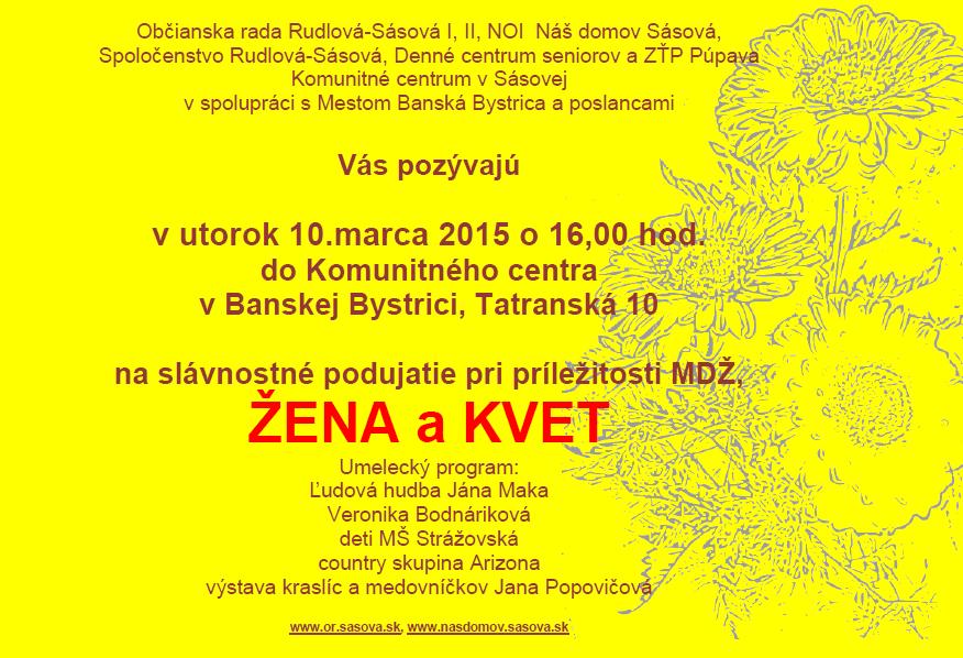 ena a kvet Bansk Bystrica 2015