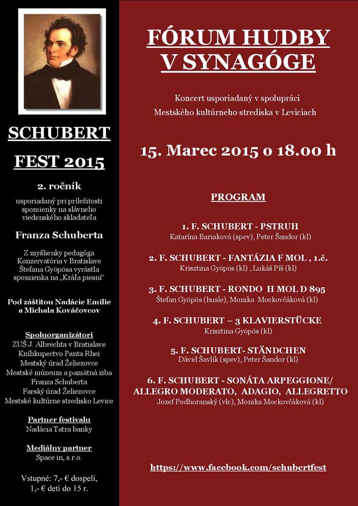 Schubert fest 2015 Levice - 2. ronk