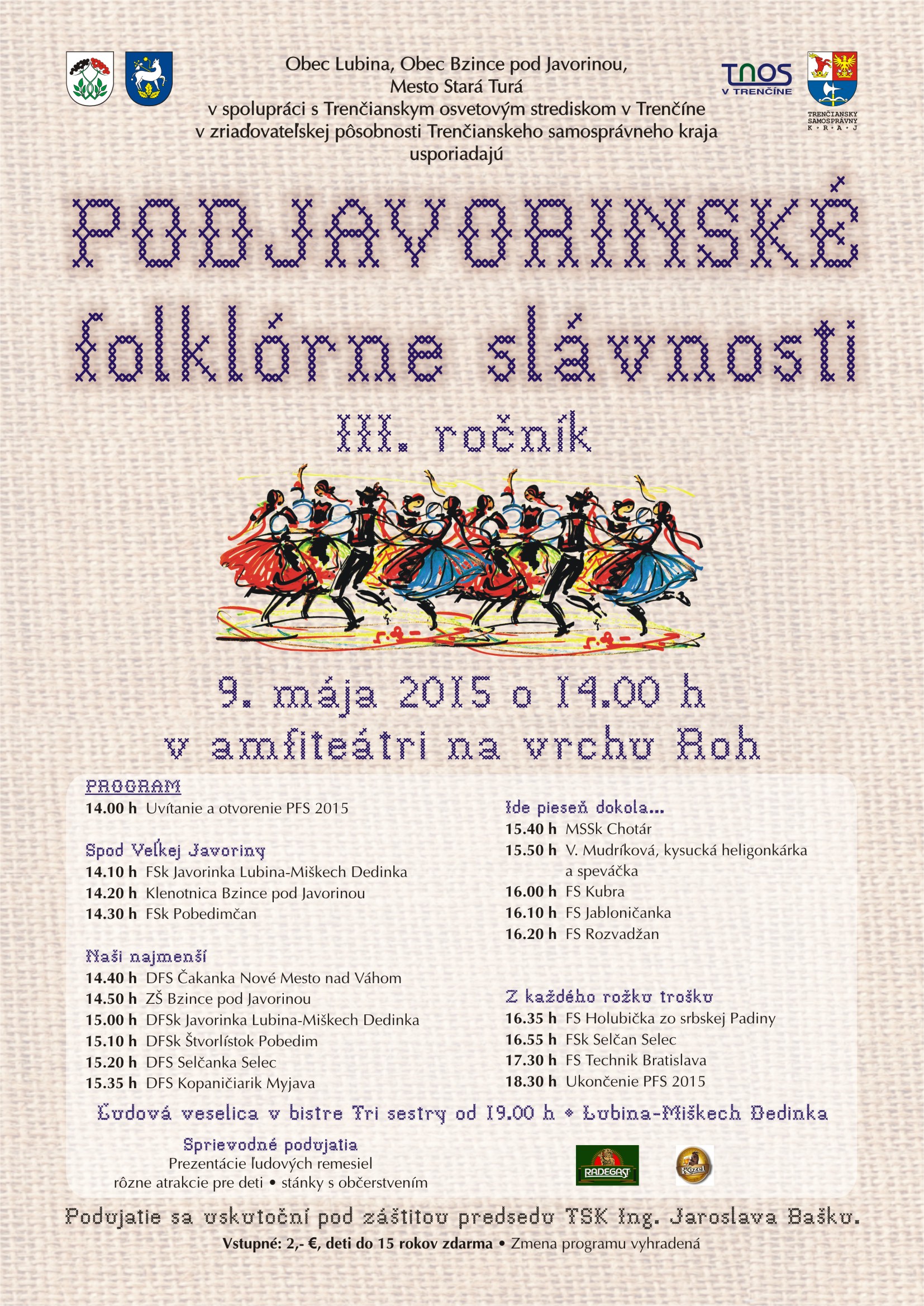 Podjavorinsk folklrne slvnosti 2015 - 3. ronk