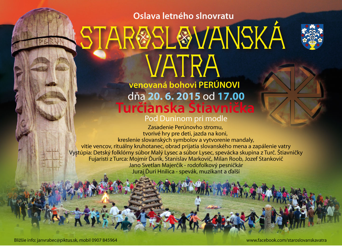 Staroslovansk� vatra Tur�ianska �tiavni�ka 2015