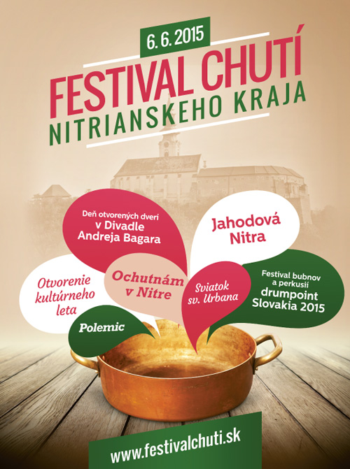 Festival chutí Nitrianskeho kraja 2015