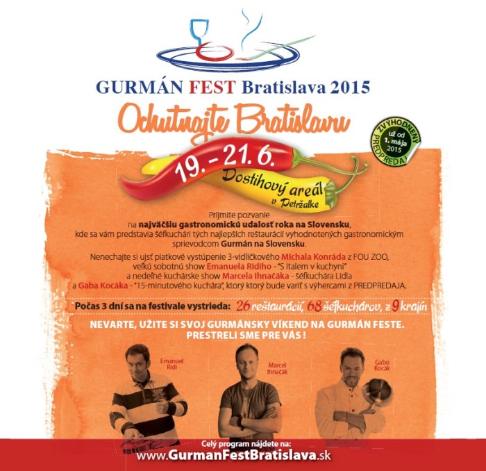 Gurmn Fest Bratislava 2015 - 7. ronk
