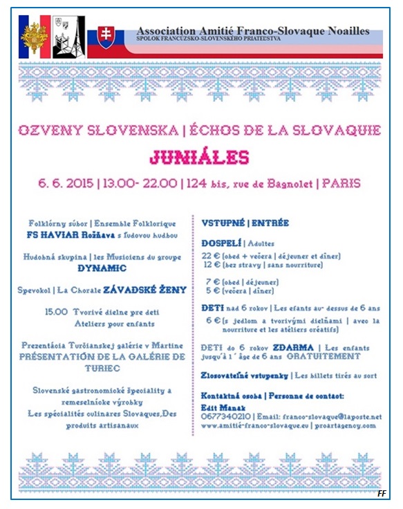 Ozveny Slovenska JUNILES Par 2015