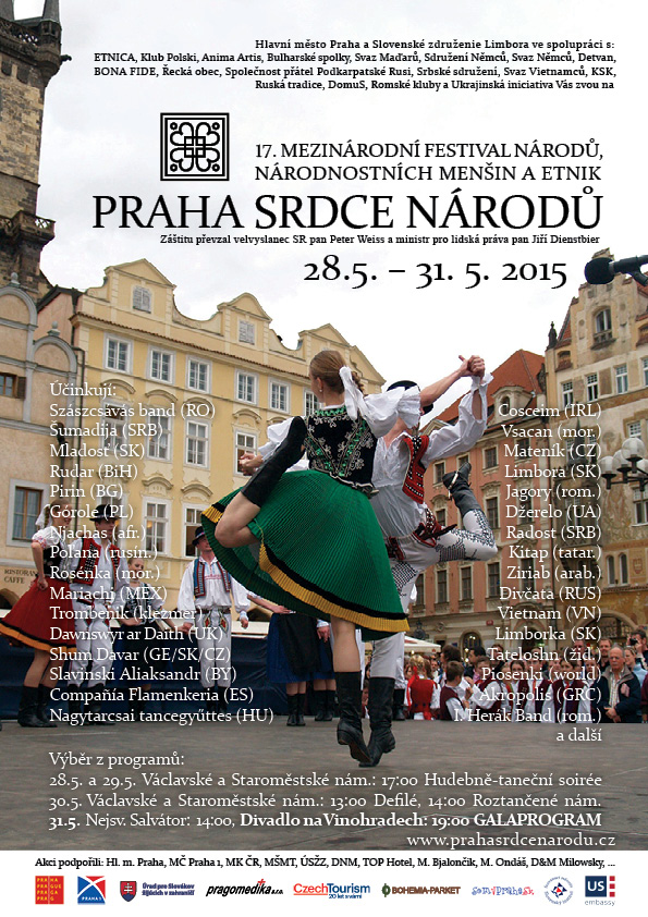 Praha srdce nrodov 2015 - 17. ronk