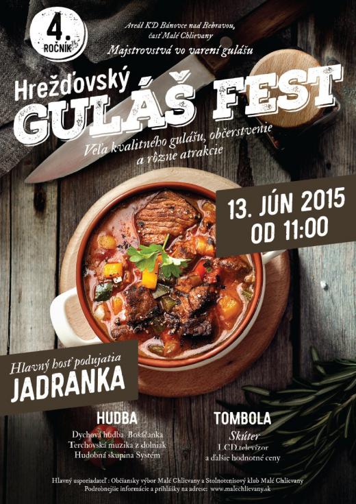 Hreovsk Gul fest Mal Chlievany 2015 - 4. ronk