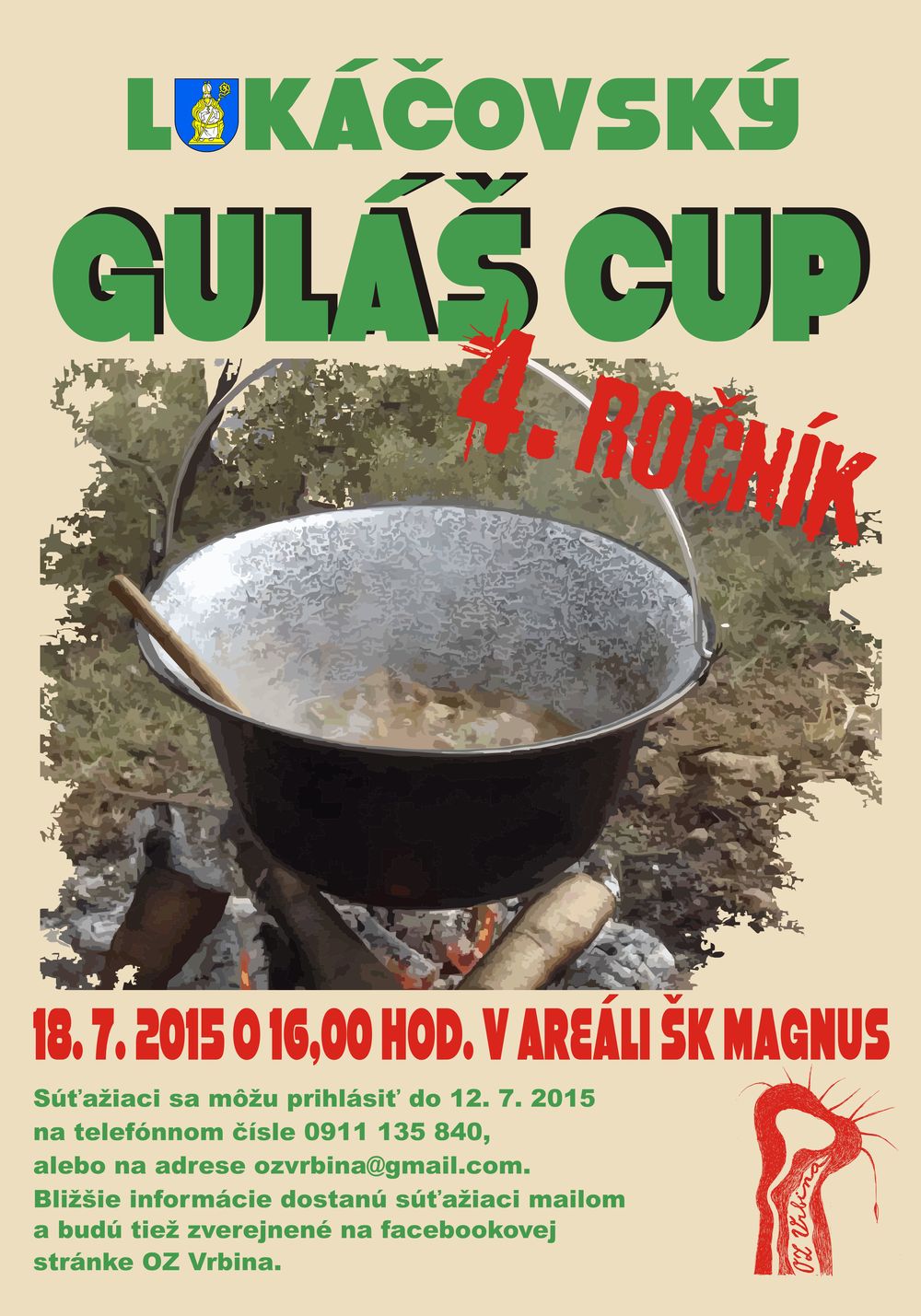 Lukáčovský GULÁŠ CUP 2015 - 4. ročník