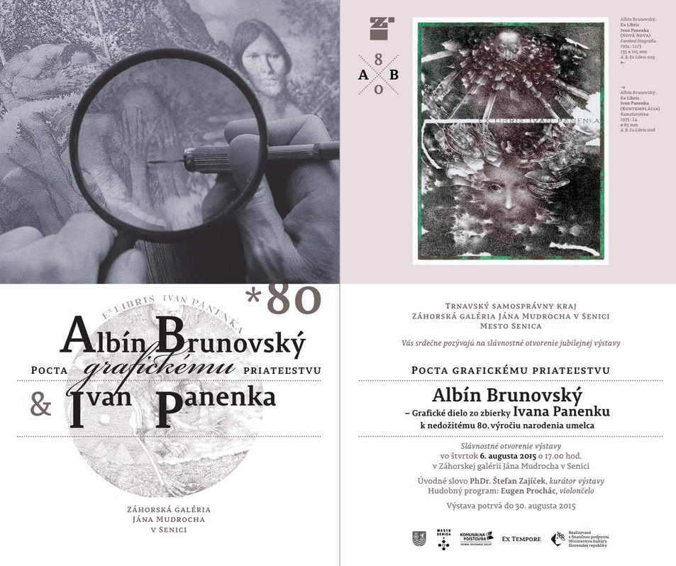 Albn Brunovsk - pocta grafickmu priatestvu & Ivan Panenka Senica 2015