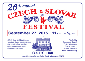 Czech & Slovak Festival 2015 Minnesota