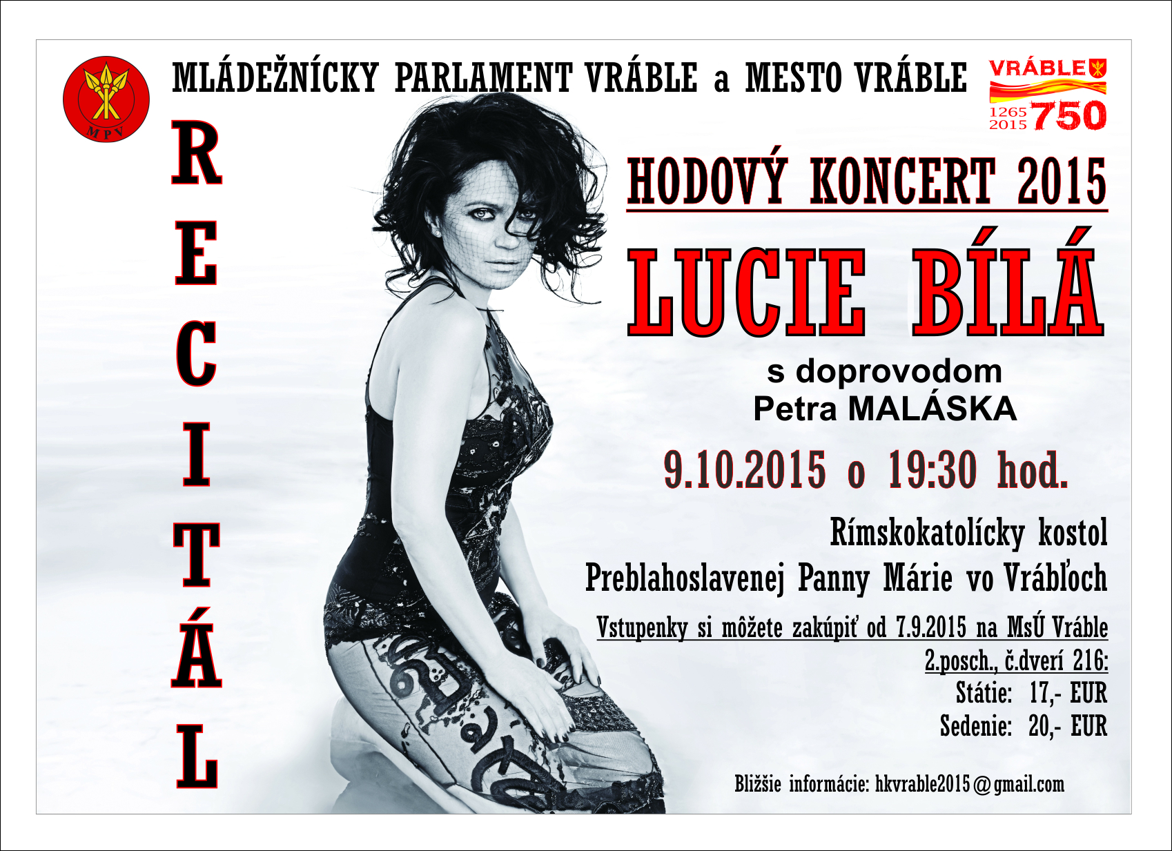 Hodov koncert vo Vrboch s Lucie Blou 2015