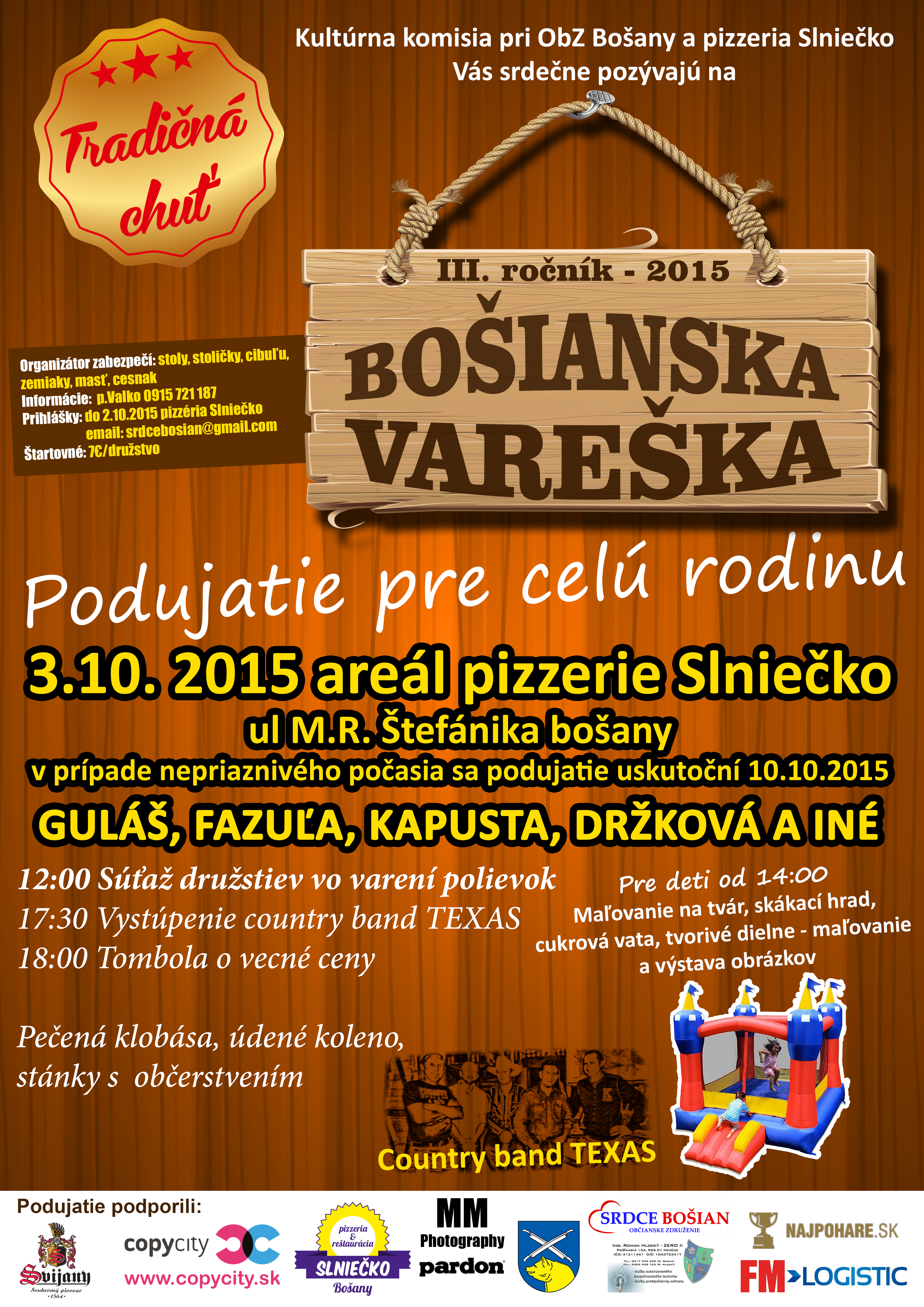 Bošianska vareška 2015 - 3. ročník