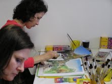 Umením k harmónii - intenzívny víkendový kurz maľovania Bratislava