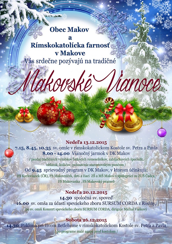 Makovsk Vianoce 2015