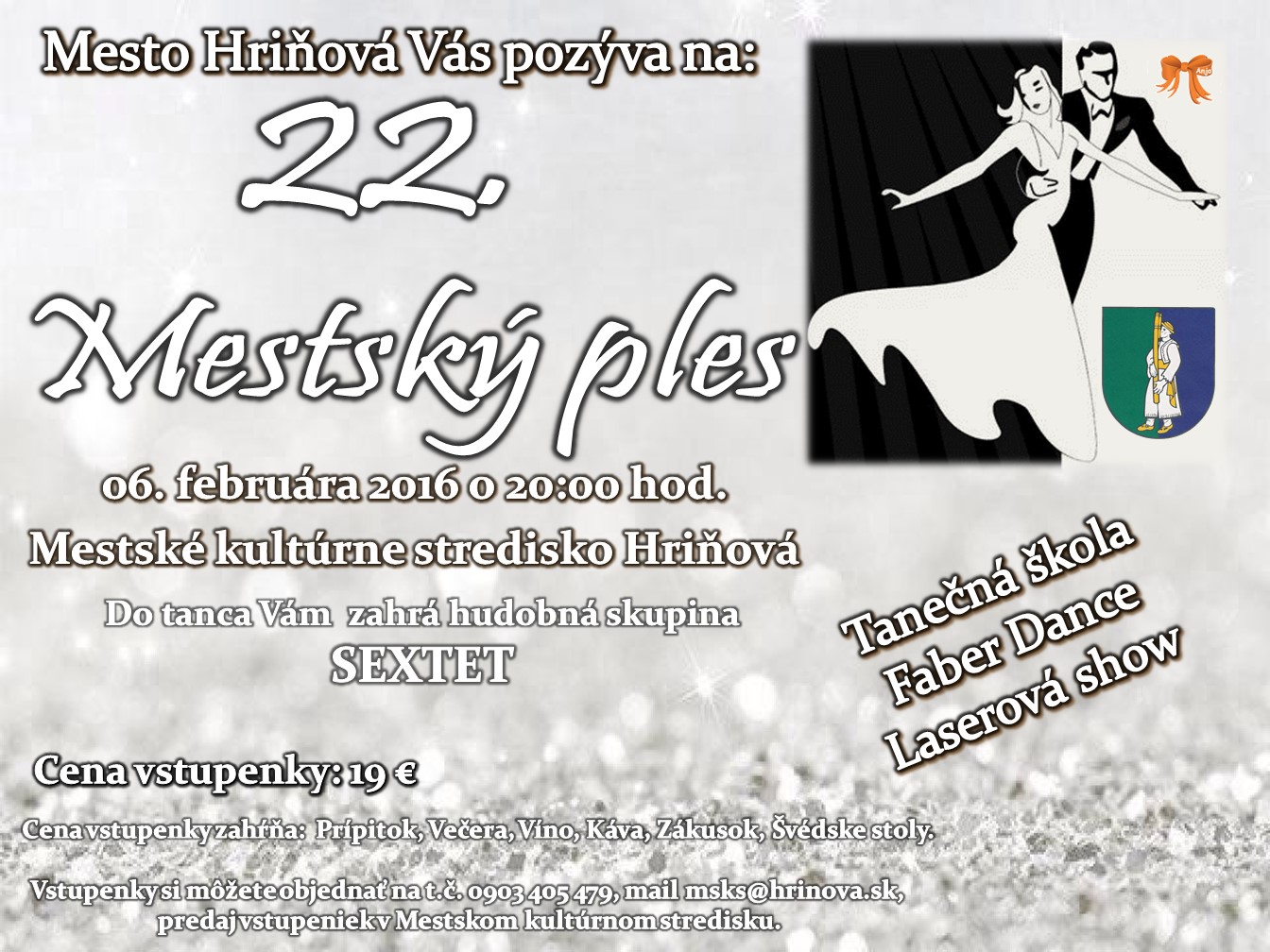 22. Mestsk ples Hriov 2016