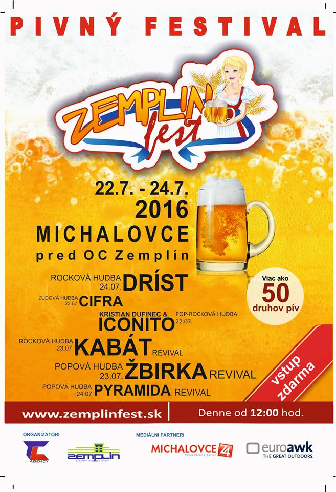 Zemplín Fest Michalovce 2016