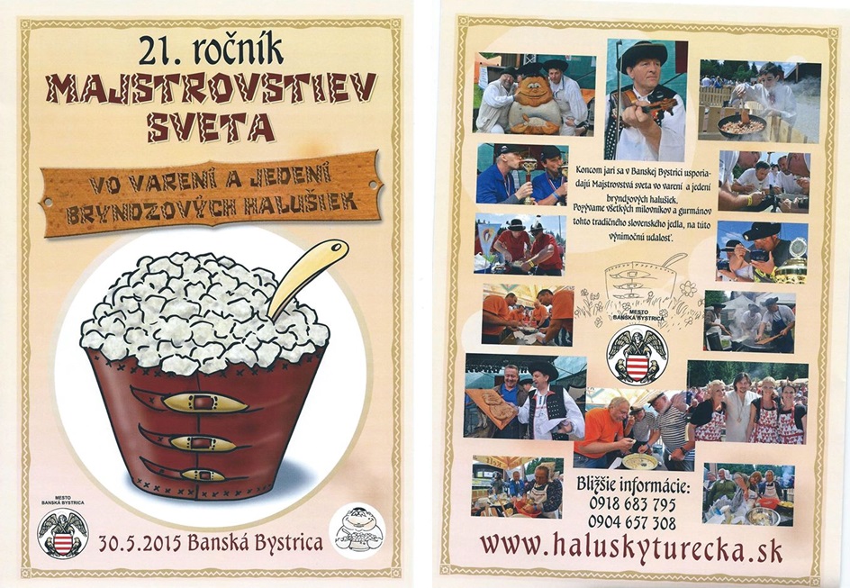 Revúcke bryndzové halušky 2016 - XVIII. ročník súťaže vo varení a jedení halušiek 