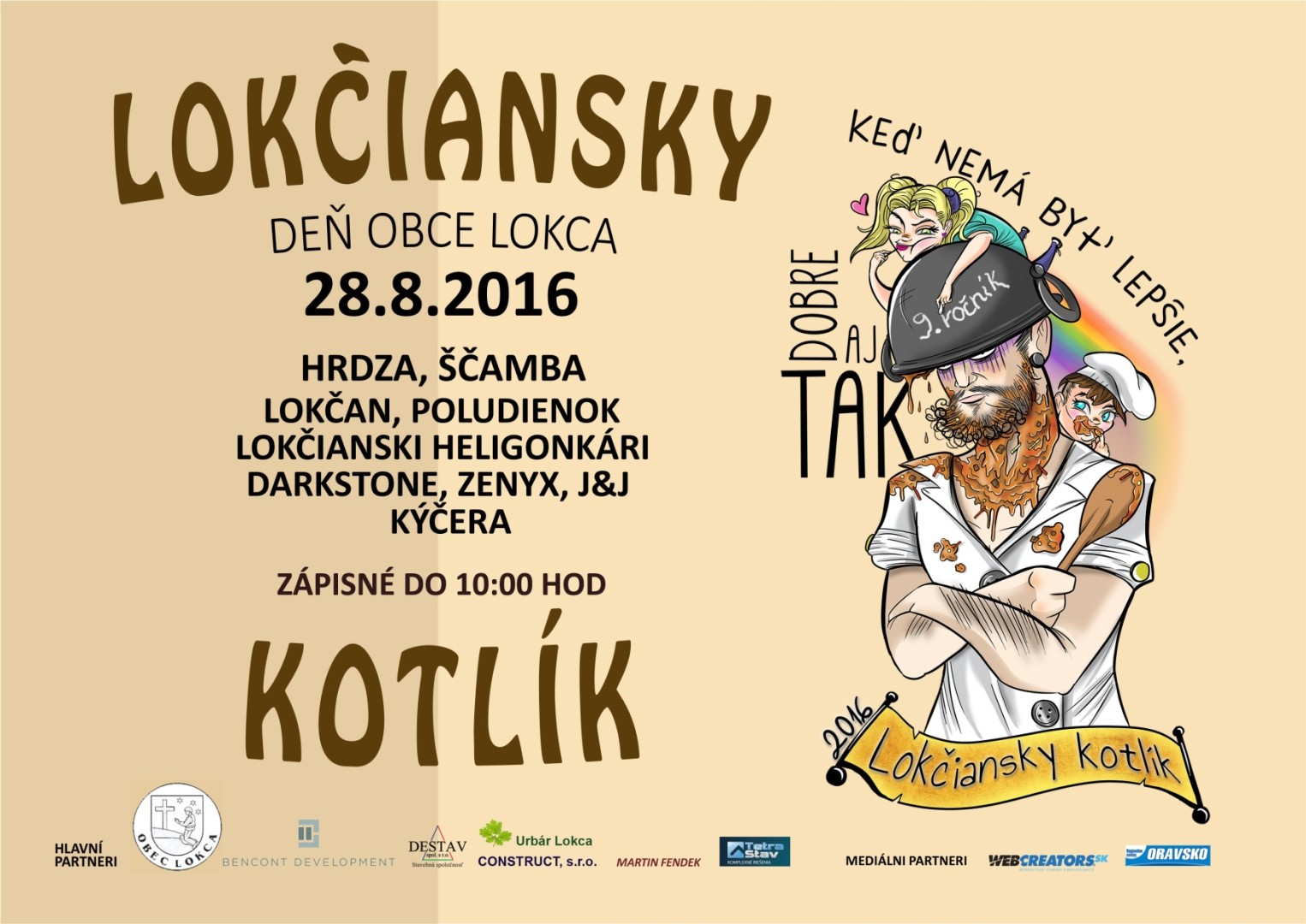Deň obce Lokca 2016 a Lokčiansky kotlík - 9. ročník