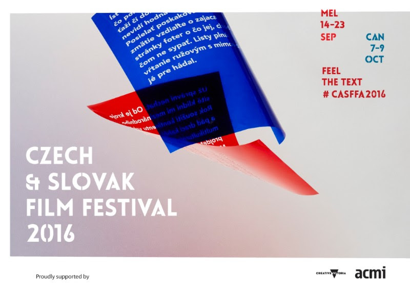 The 4th Czech & Slovak Film Festival of Australi 2016 Melbourne