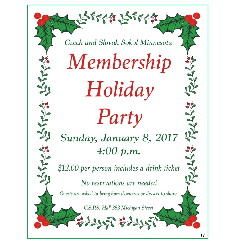 Membership Holiday Party St. Paul 2017