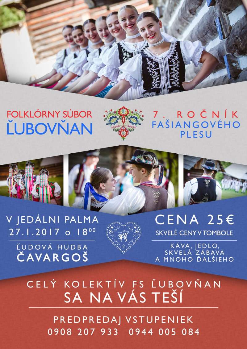 7. Fašiangový ples Stará Ľubovňa 2017