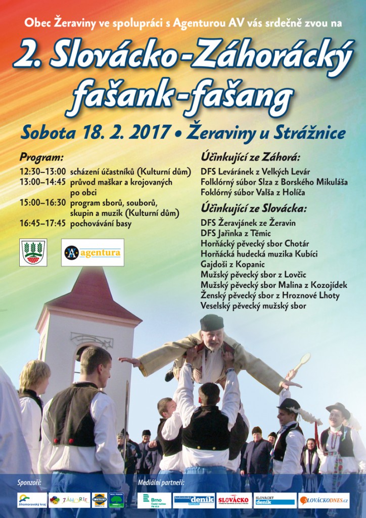 2. Slovácko - Záhorácký fašank - fašang Žeraviny 2017