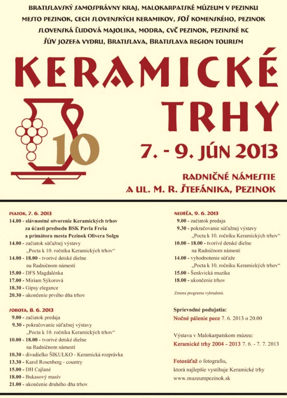 Keramick trhy 2013 - 10. ronk