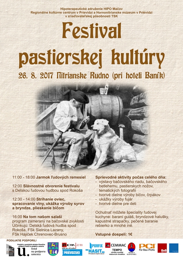 Festival pastierskej kultry Nitrianske Rudno 2017 -  II.ronk