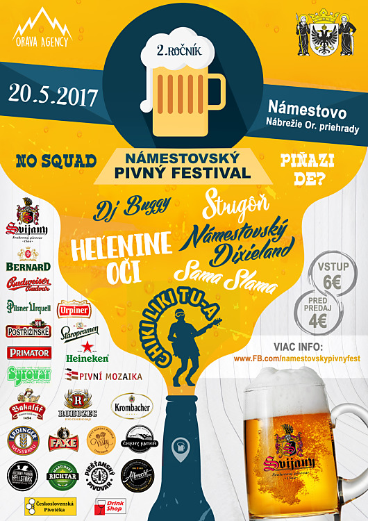 2. Námestovský pivný festival 2017