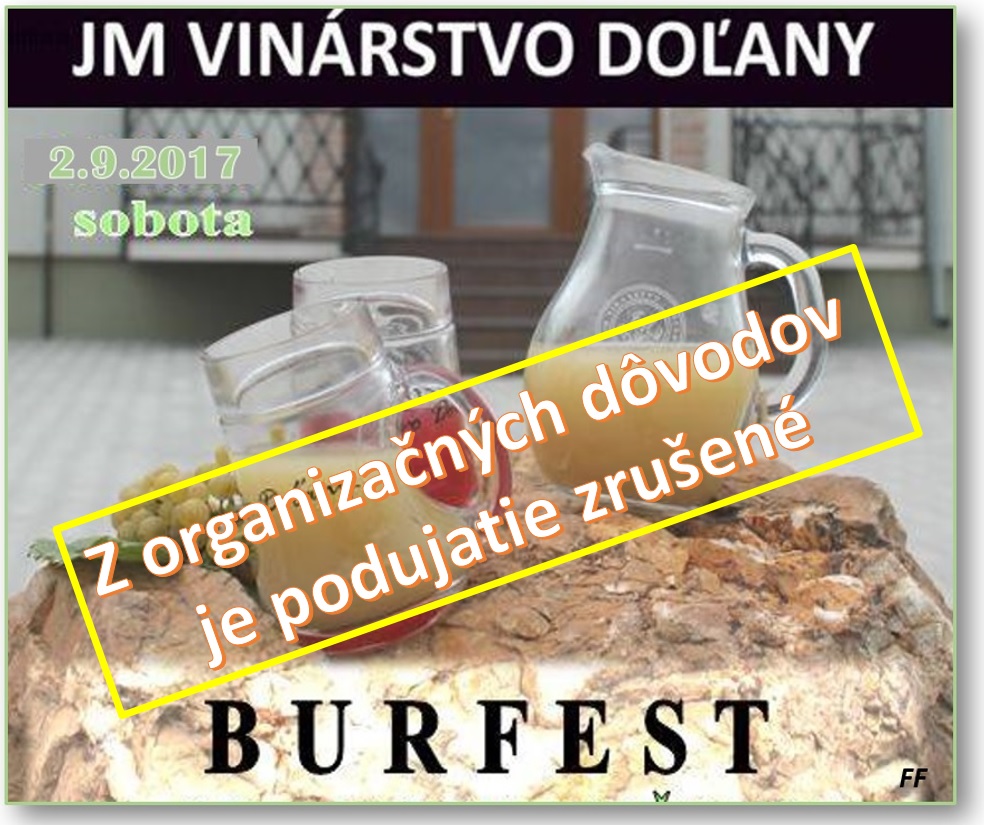 BURFEST Do�any 2017 - festival bur�iakov - 3. ro�nik ZRU�EN� !!!
