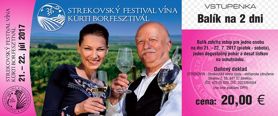 Strekovský festival vína 2017 - X. ročník