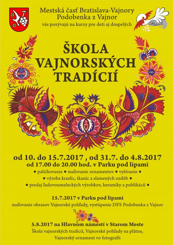 Škola vajnorských tradícií 2017