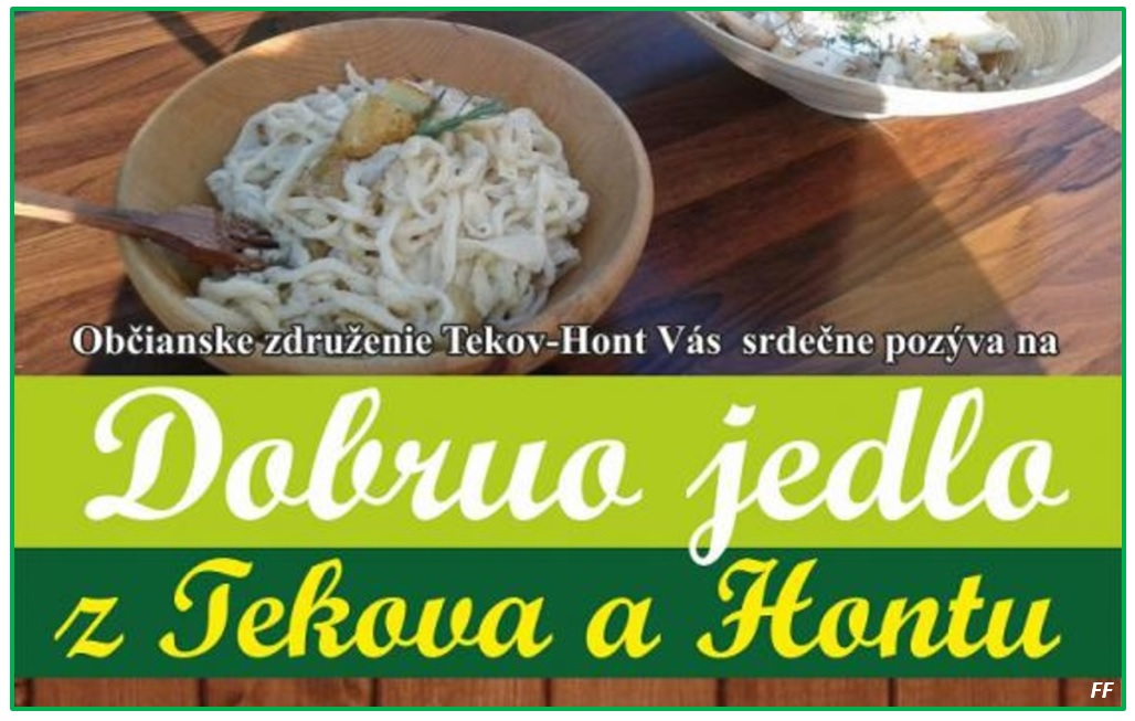 Dobruo jedlo z Tekova a Hontu 2018  Brhlovce - 3. ročník