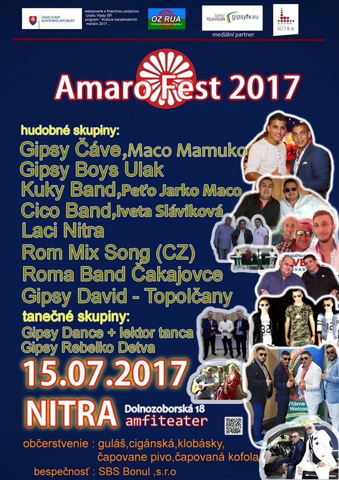 Amaro Fest 2017 Nitra - rmsk letn festival 
