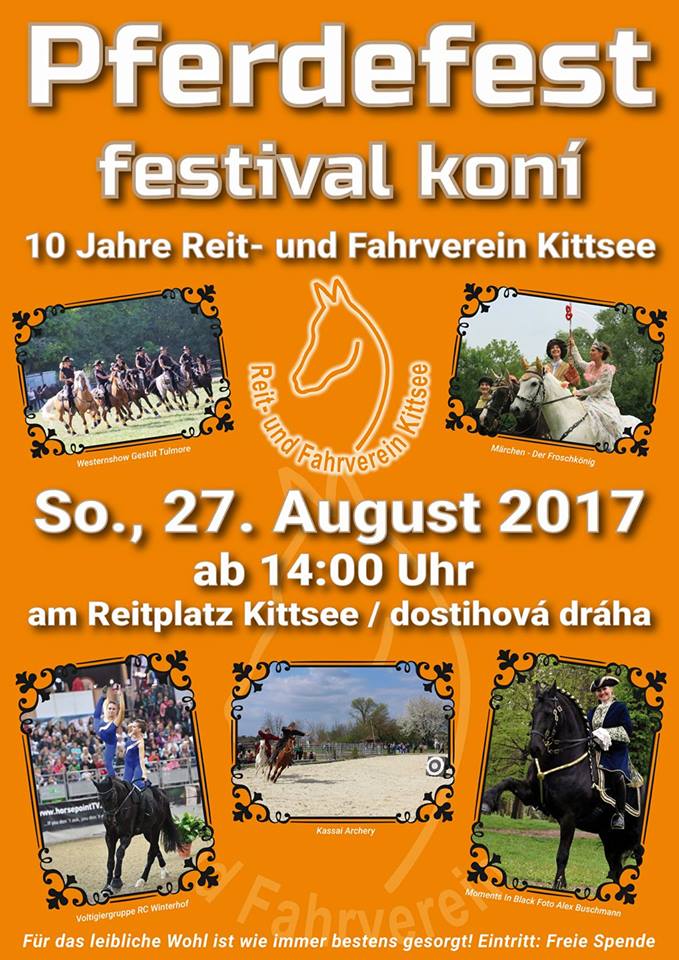 Festival kon / Pferdefest 2017 Kittsee - 10. vroie jazdeckho klubu