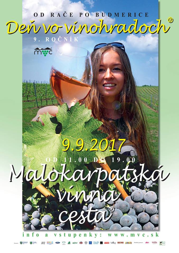 Deň vo vinohradoch 2017 - 9. ročník v malokarpatskej oblasti