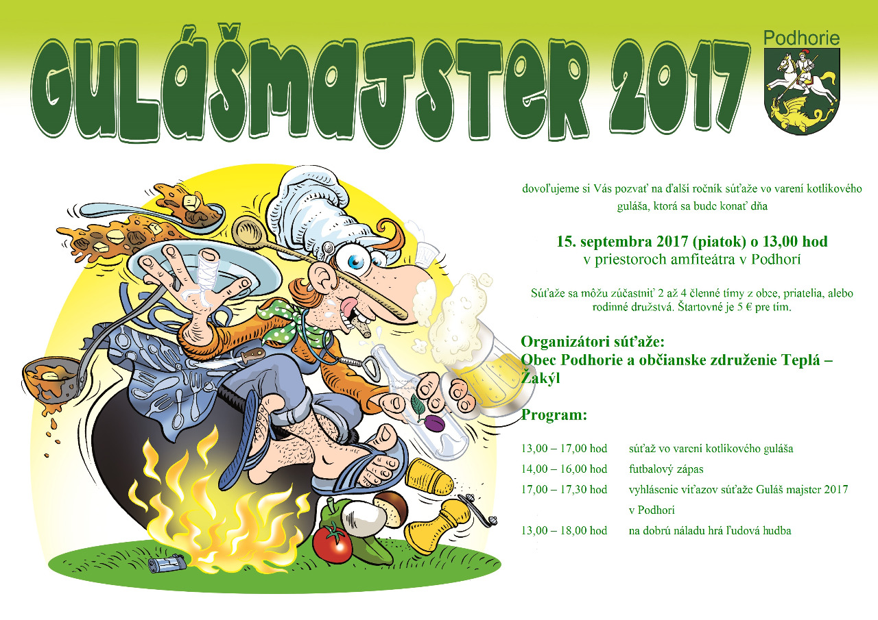 Gulmajster 2017 Podhorie