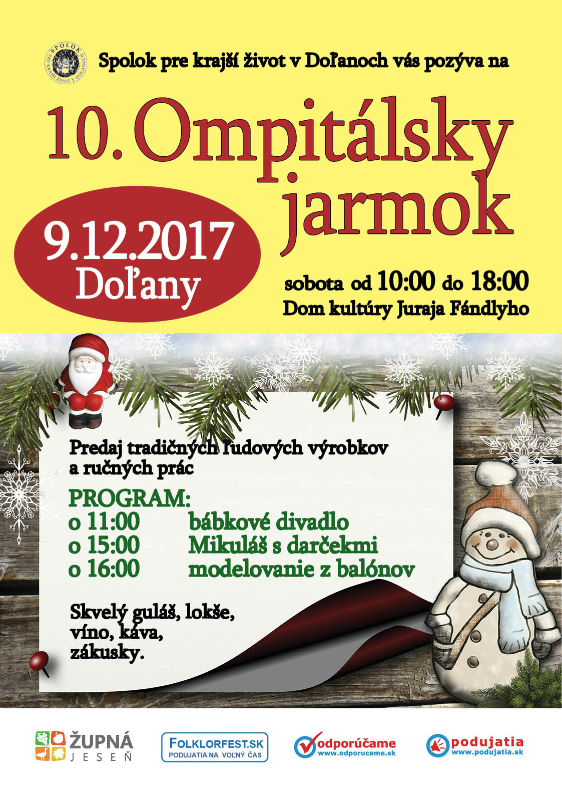 10. Ompitlsky jarmok Doany 2017