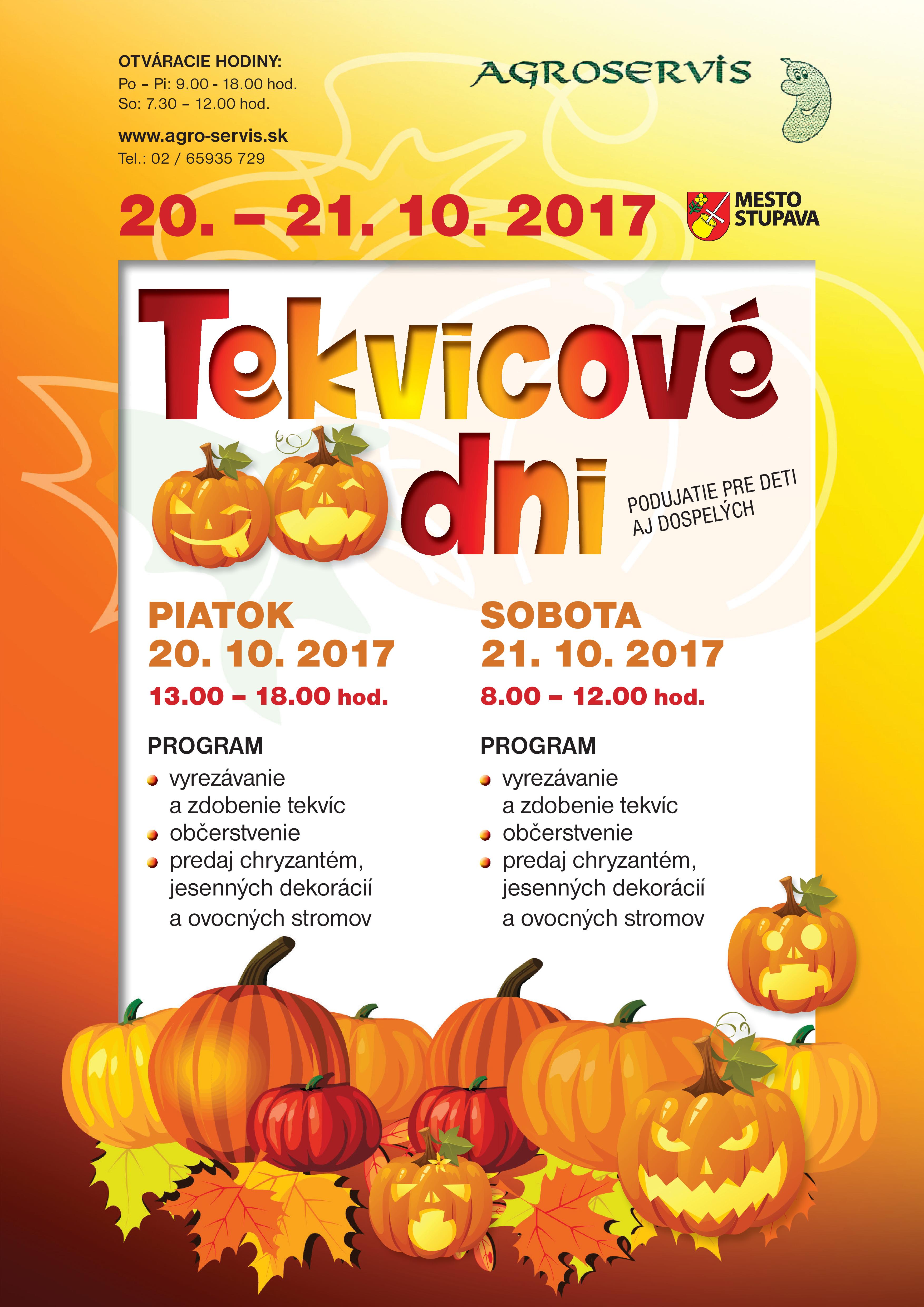 Tekvicov dni Stupava 2017