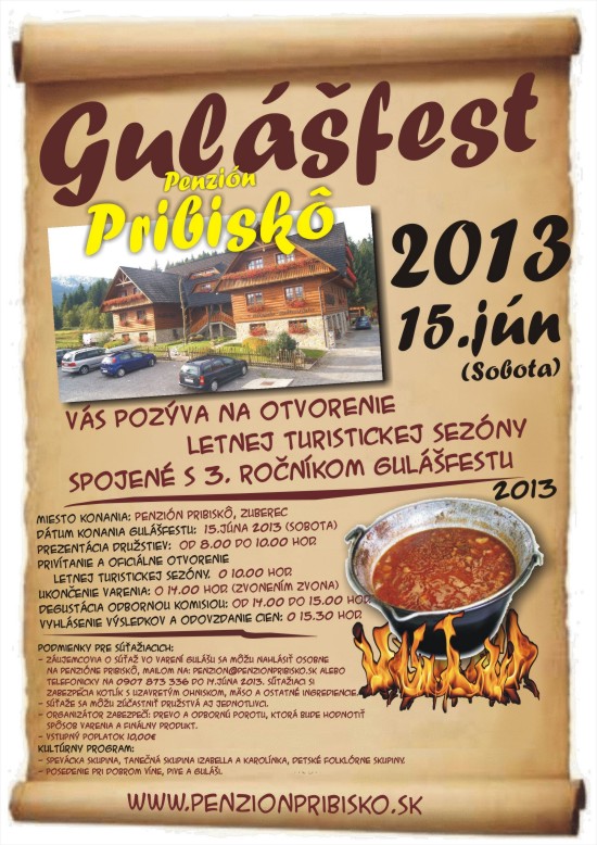 GulášFest Pribiskô - 3. ročník