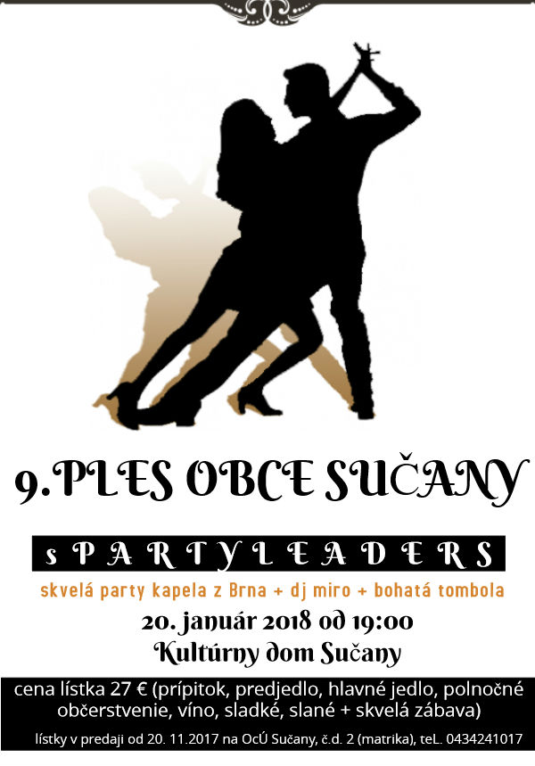 9. ples obce Sučany 2018