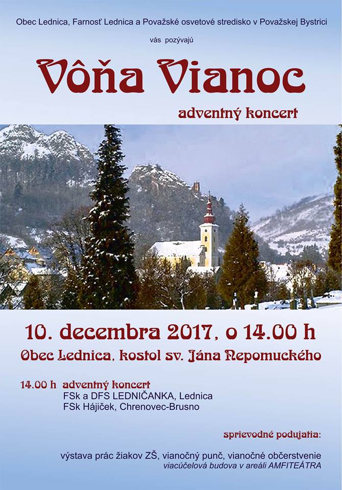Va Vianoc - adventn koncert 2017 Lednica