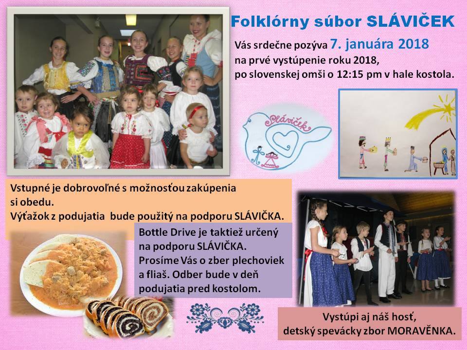 Vystúpenie slovenského detského folklórneho súboru Sláviček 2018 Vancouver