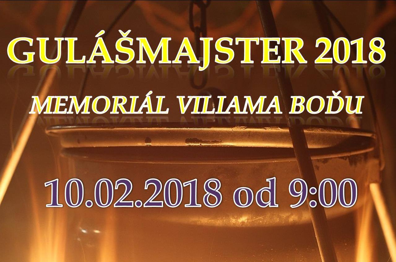 VII.ronk Gulmajster 2018 - Memoril Viliama Bou